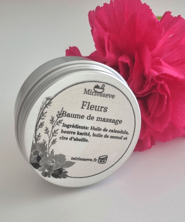 Baume de massage Fleurs 