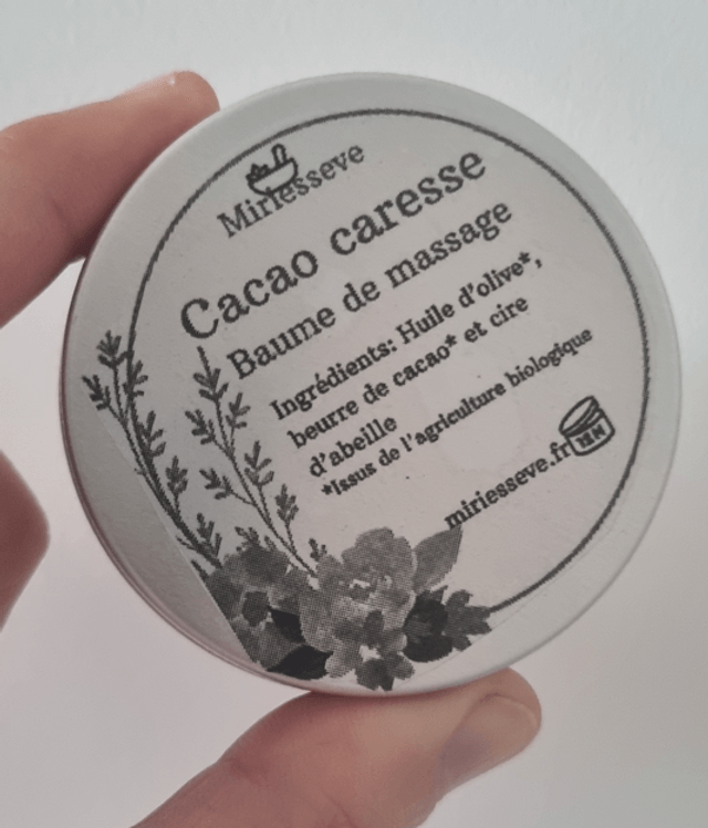 Baume de massage Cacao caresse 